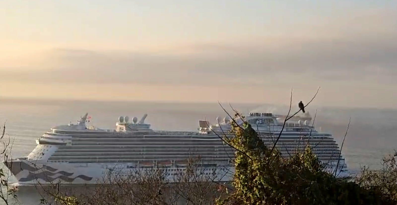 $!Llega a Mazatlán el crucero Royal Princess con más de 4 mil cruceristas