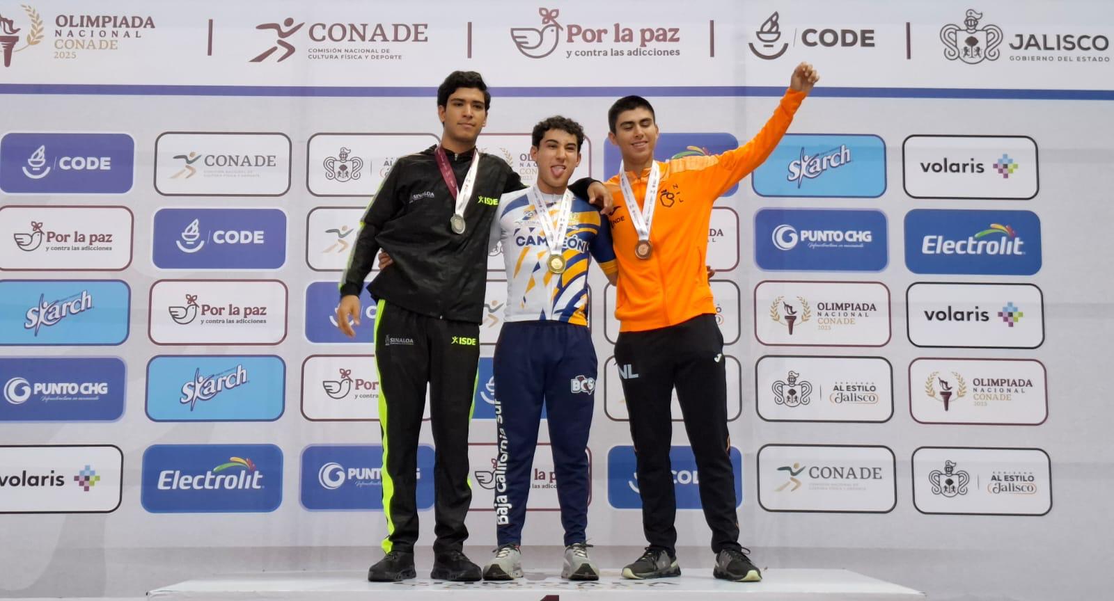 $!Logra Sinaloa tres medallas más en ciclismo de la Olimpiada Nacional