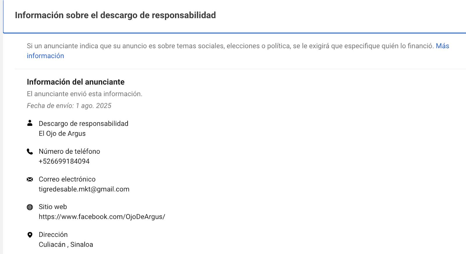 $!Pagan páginas fachada más de 50 mil pesos en campañas de Facebook contra Taniyama y la marcha
