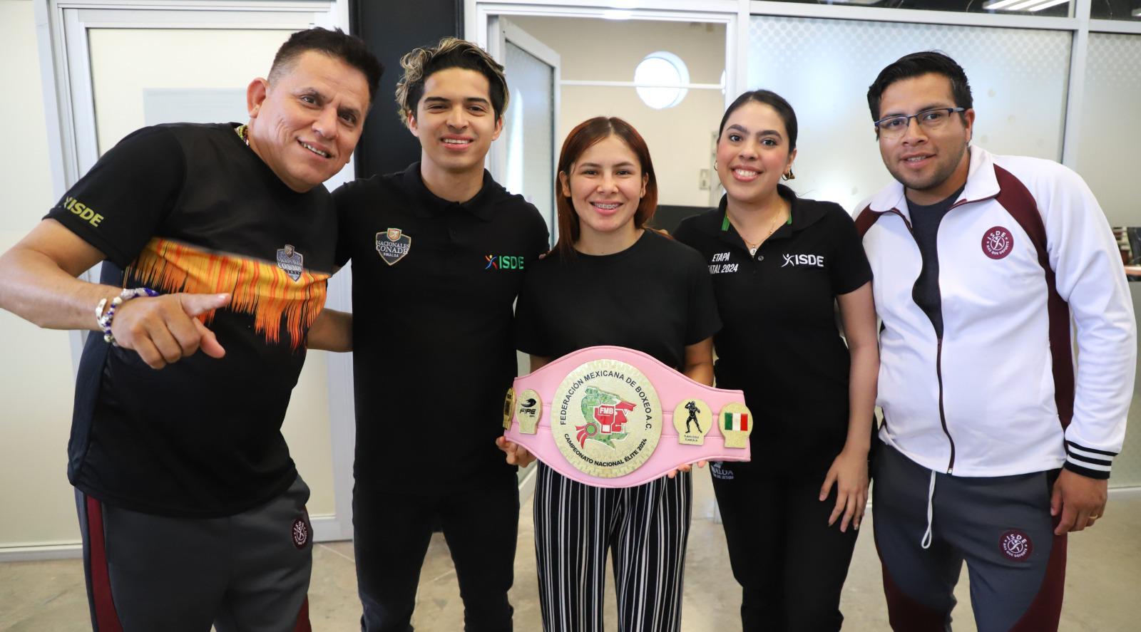 $!Esmeralda Patiño reconoce que hay presión por conseguir buenos resultados, pero se siente capaz