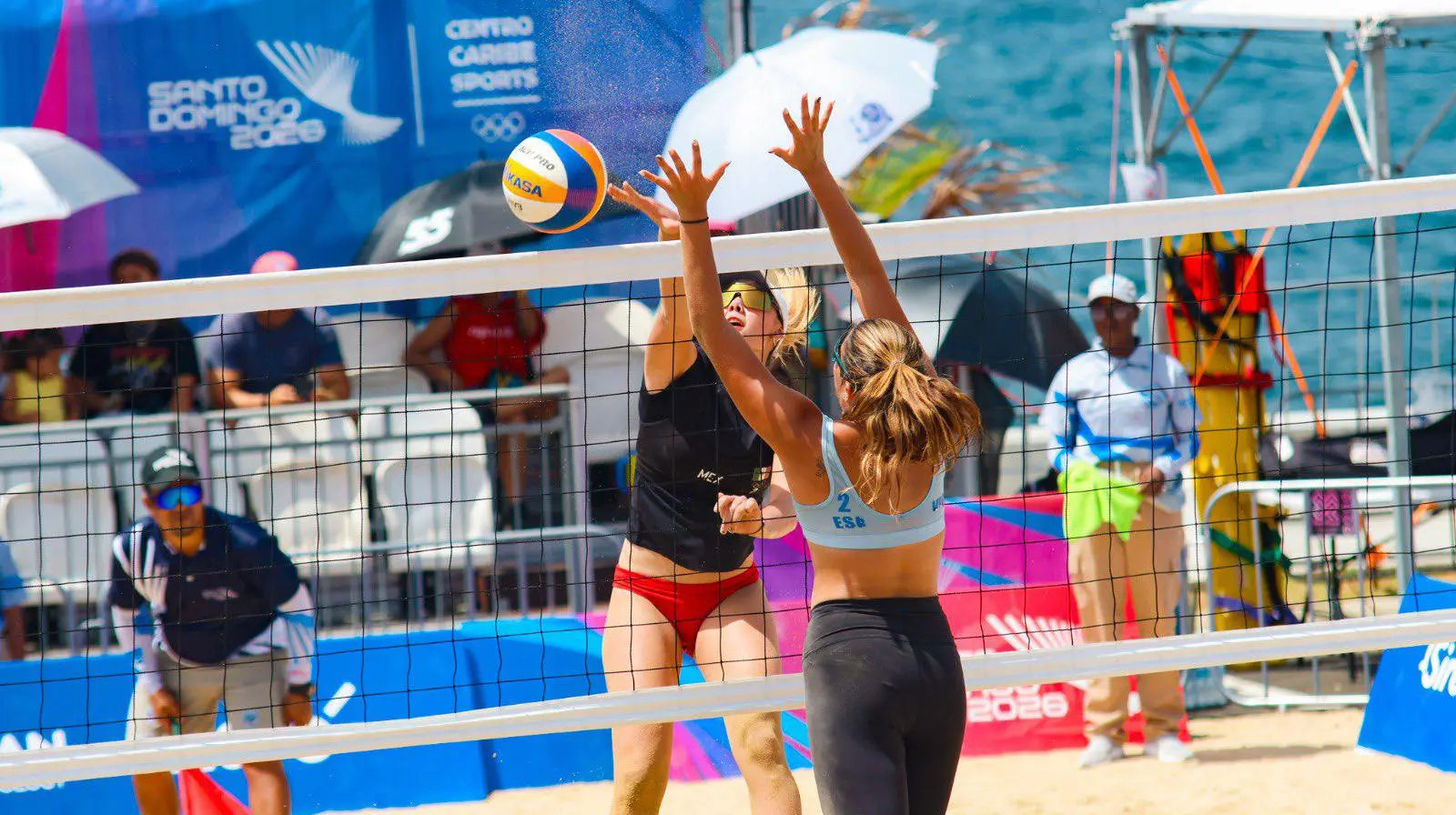 $!Sinaloenses buscan el pase a la final del voleibol de playa en Santo Domingo 2026
