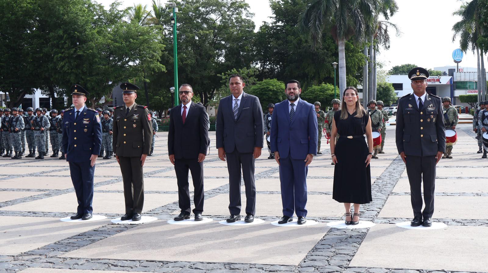 $!Honran autoridades de Sinaloa legado de Benito Juárez a 154 años de su fallecimiento