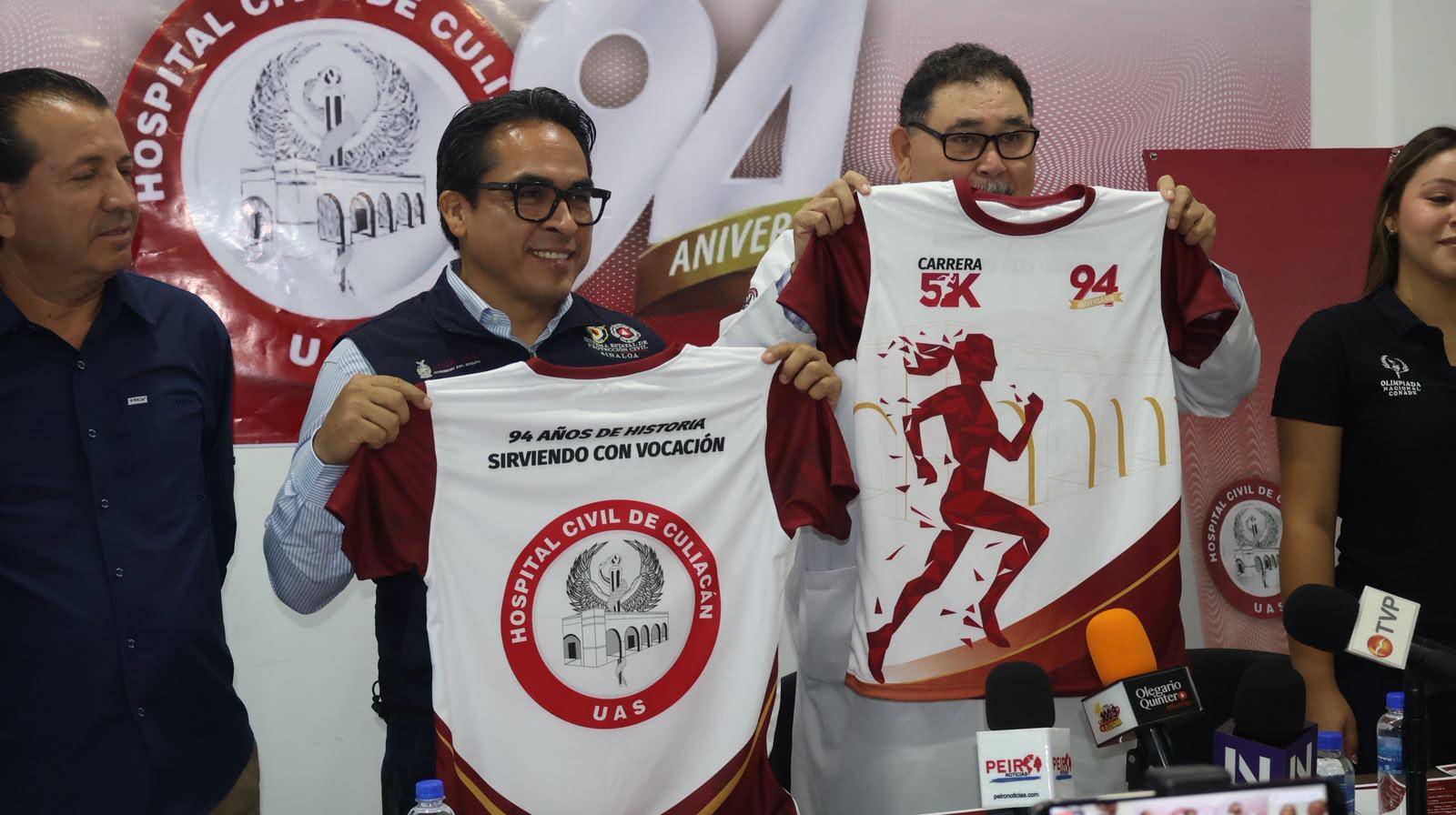 $!Hospital Civil de Culiacán espera a mil corredores en su Carrera 5K