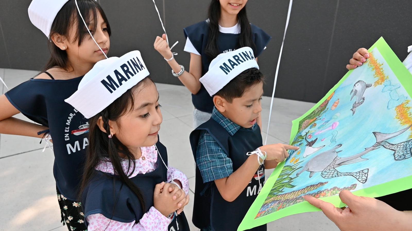 $!Invitan a niñas y niños mexicanos al XLVIII Concurso Nacional de Pintura Infantil ‘La Niñez y la Mar’