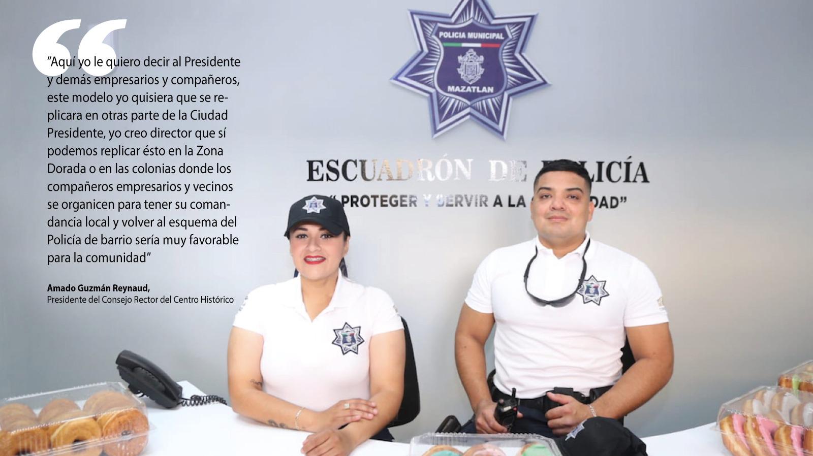 $!Centro Histórico de Mazatlán tiene su Comandancia de Policía