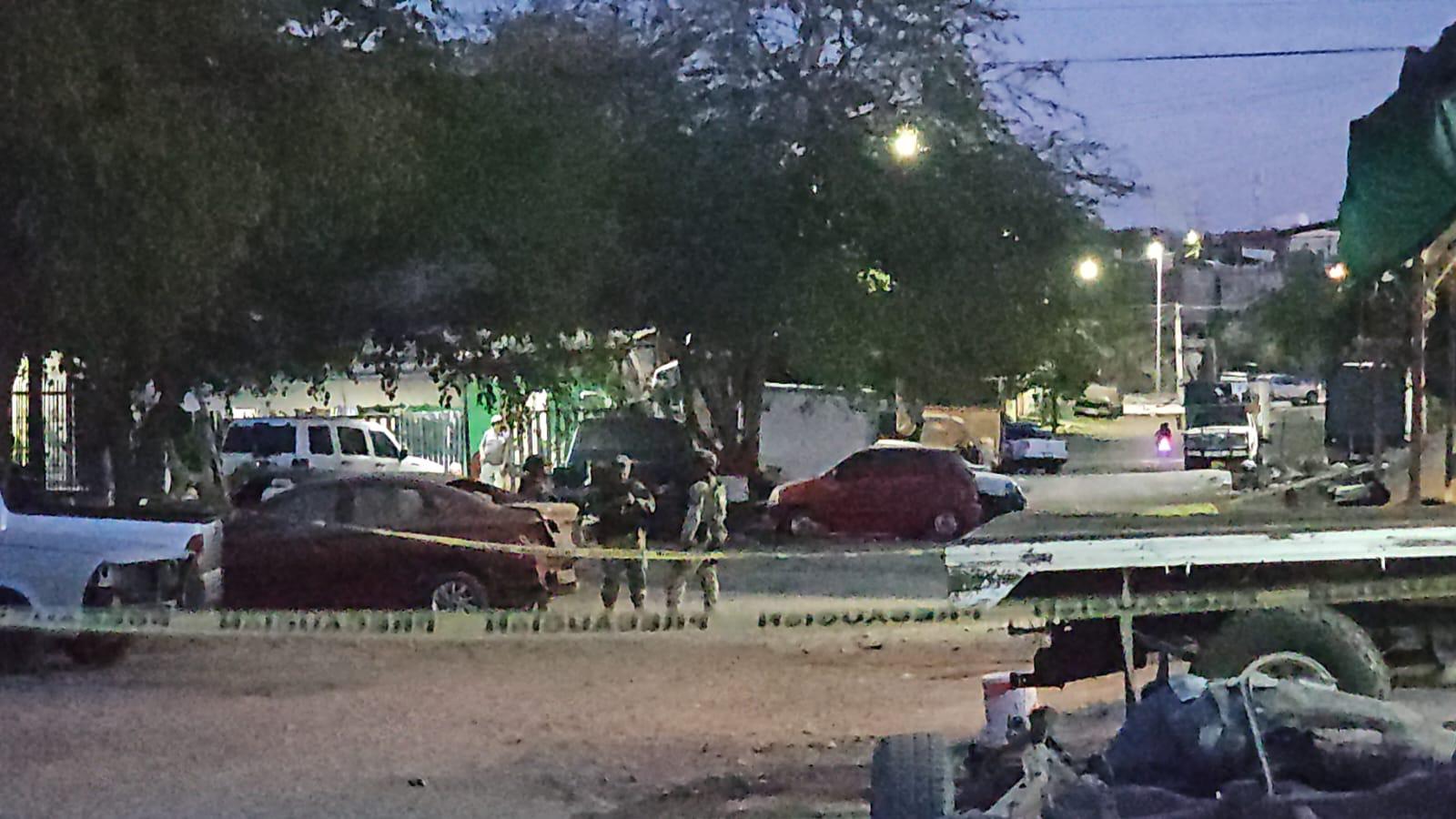 $!Atacan a balazos a hombre en la colonia Esthela Ortiz de Toledo, en Culiacán