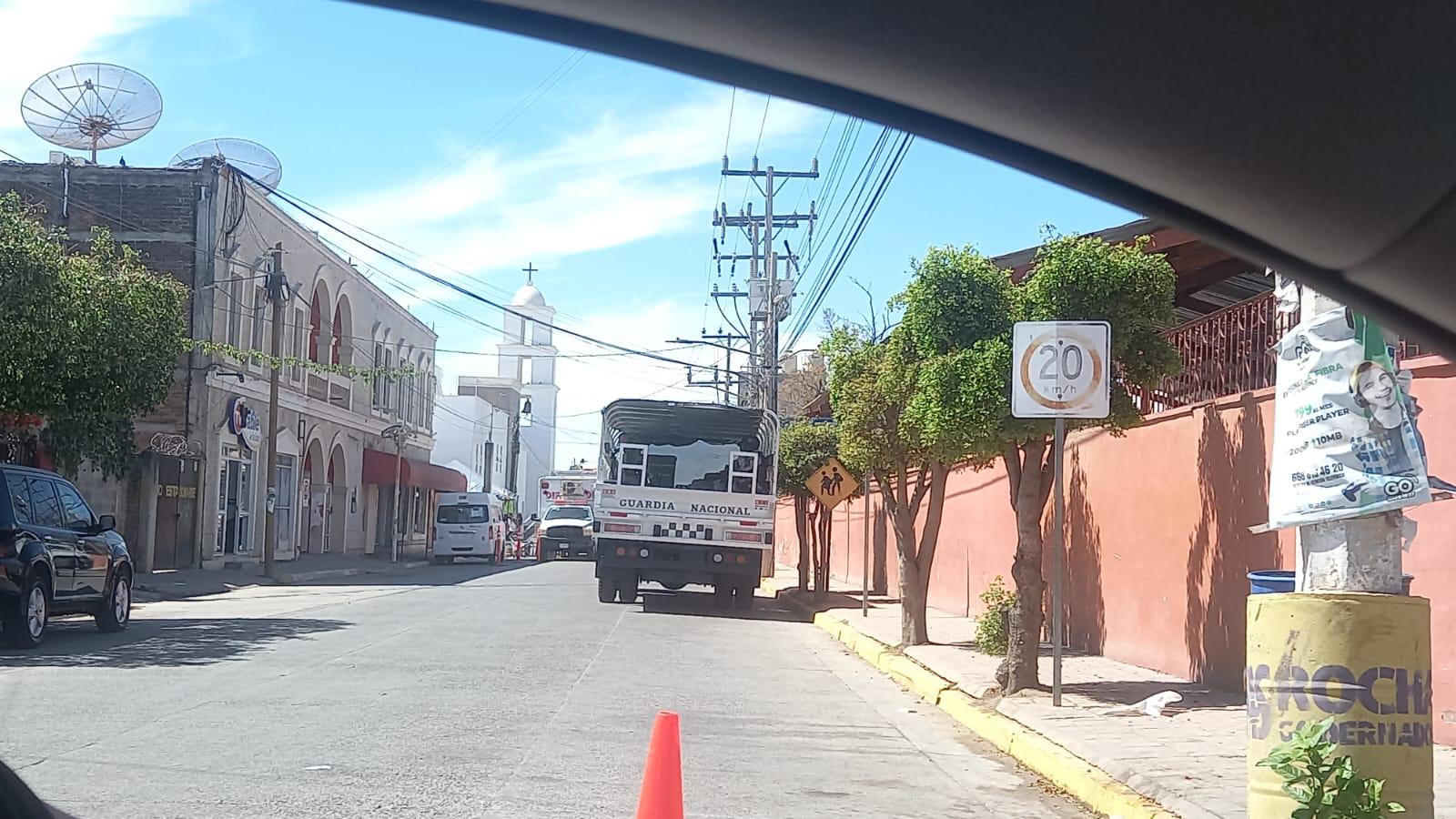 $!Acude Rocha Moya a La Cruz en medio de un fuerte operativo de seguridad