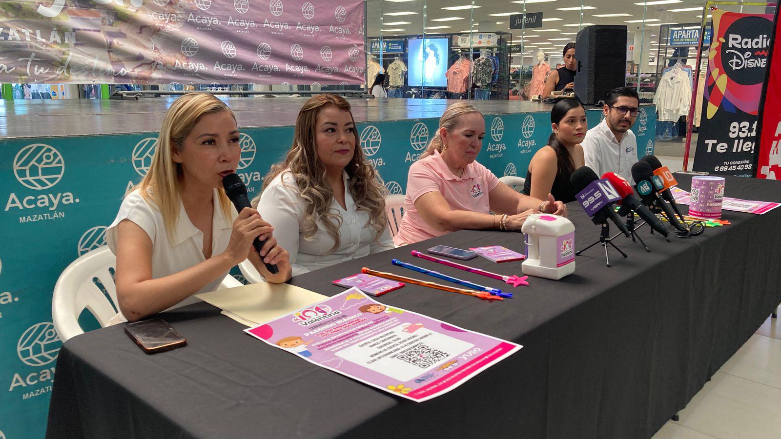 $!Venados y DIF Mazatlán se suman a la campaña ‘Todos al 100 con Casa Valentina’