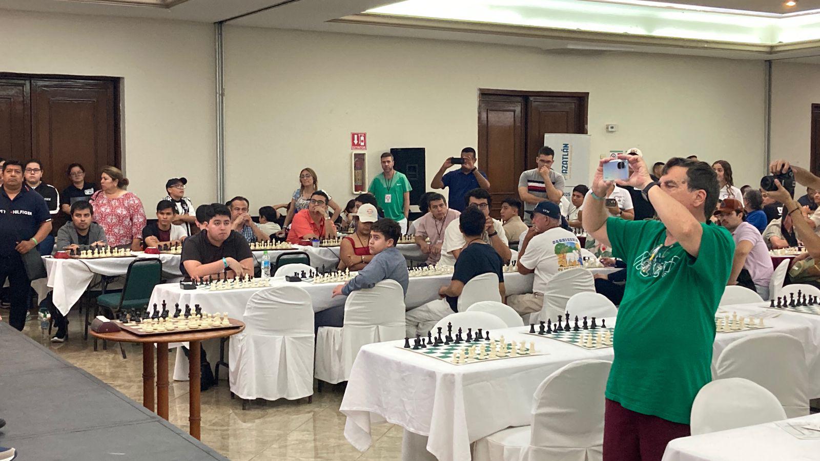 $!Mueven piezas en Nacional de Ajedrez Mazatlán 2025