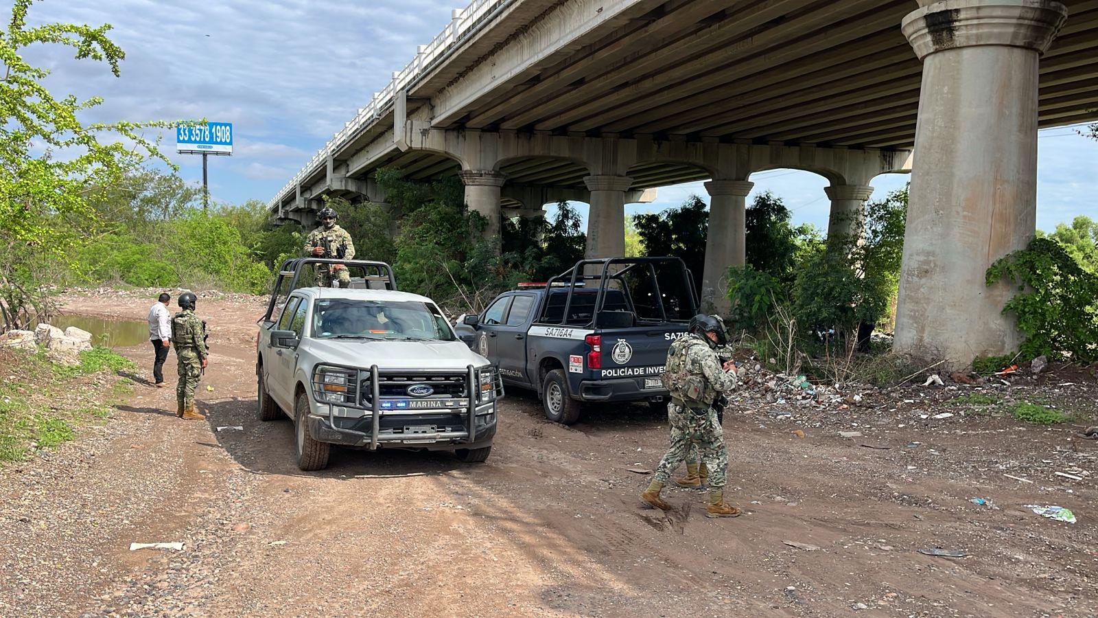 $!Hombre es golpeado y arrojado desde un puente en Culiacán; murió en el lugar