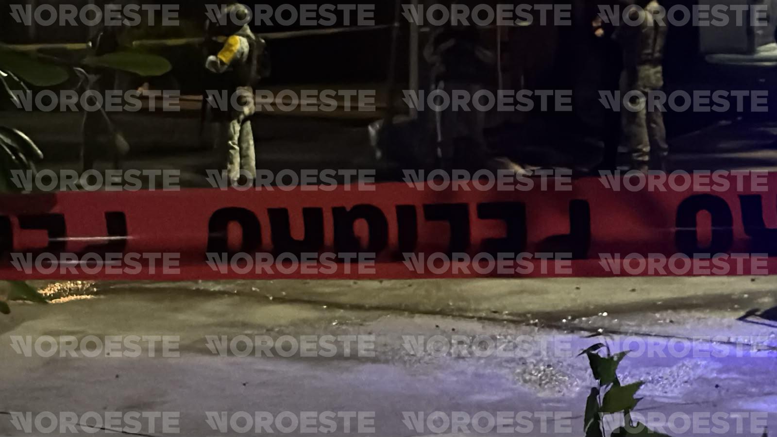$!Explosión de artefacto hiere a un hombre en Pradera Dorada II, en Mazatlán