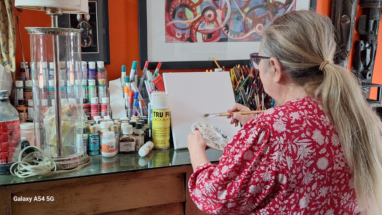 $!La artista compartirá su obra en Casa Achoy el viernes 6 de marzo.