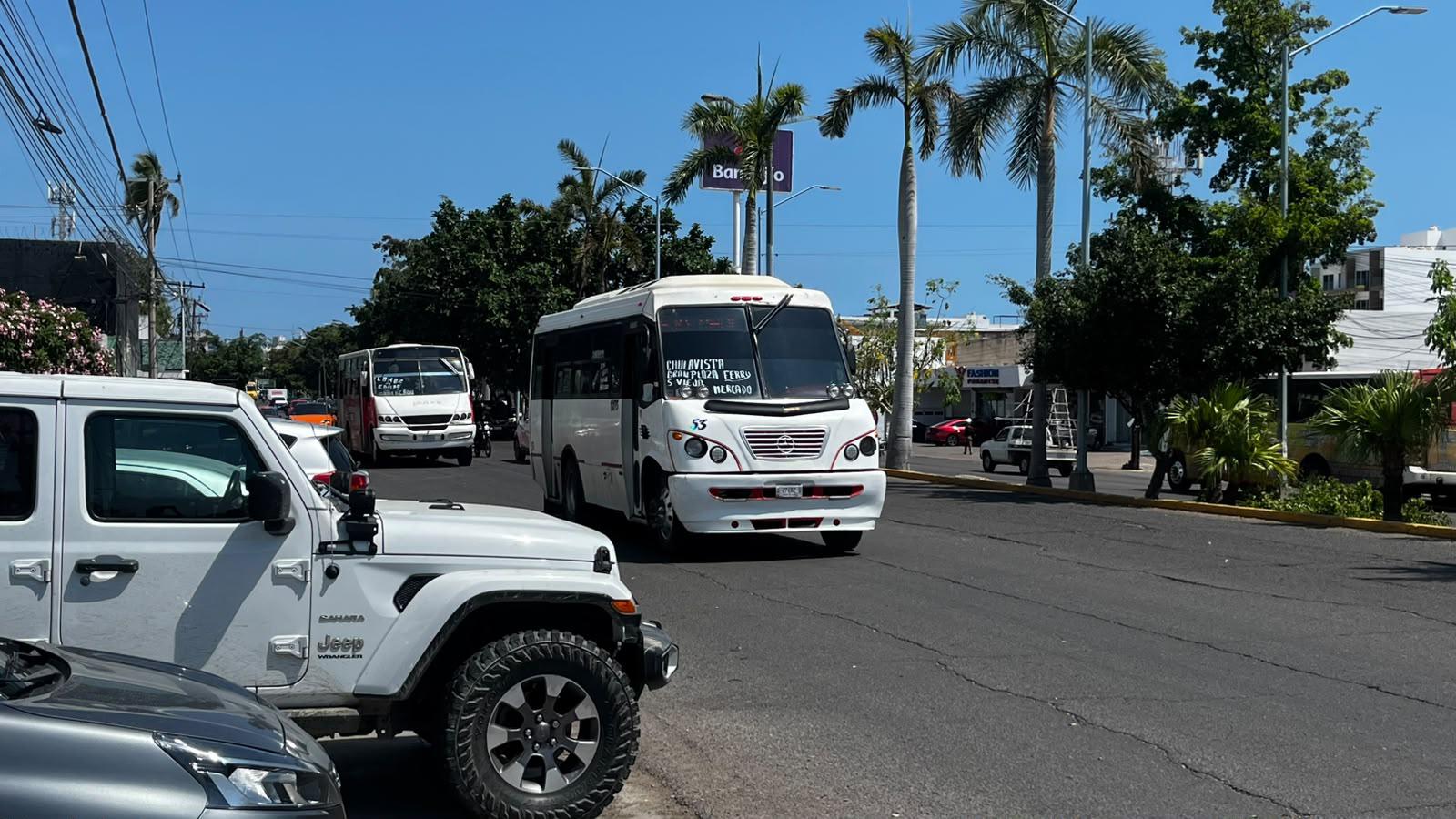 $!Alianza de Camiones reduce unidades los fines de semana por baja demanda en Mazatlán
