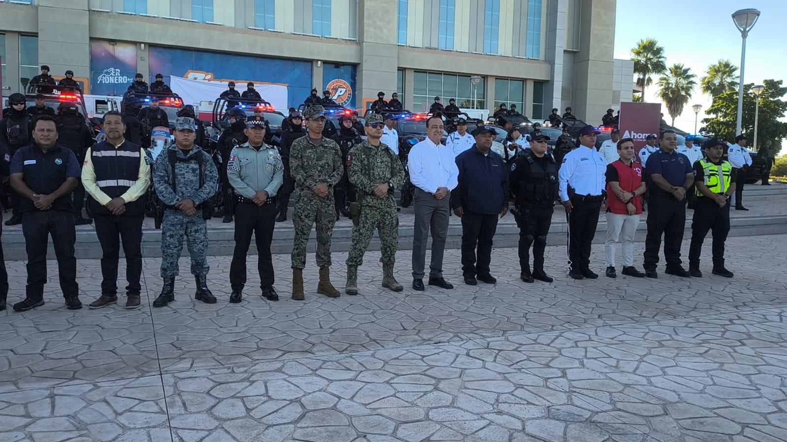 $!Con casi mil elementos, arranca operativo Guadalupe-Reyes en Ahome