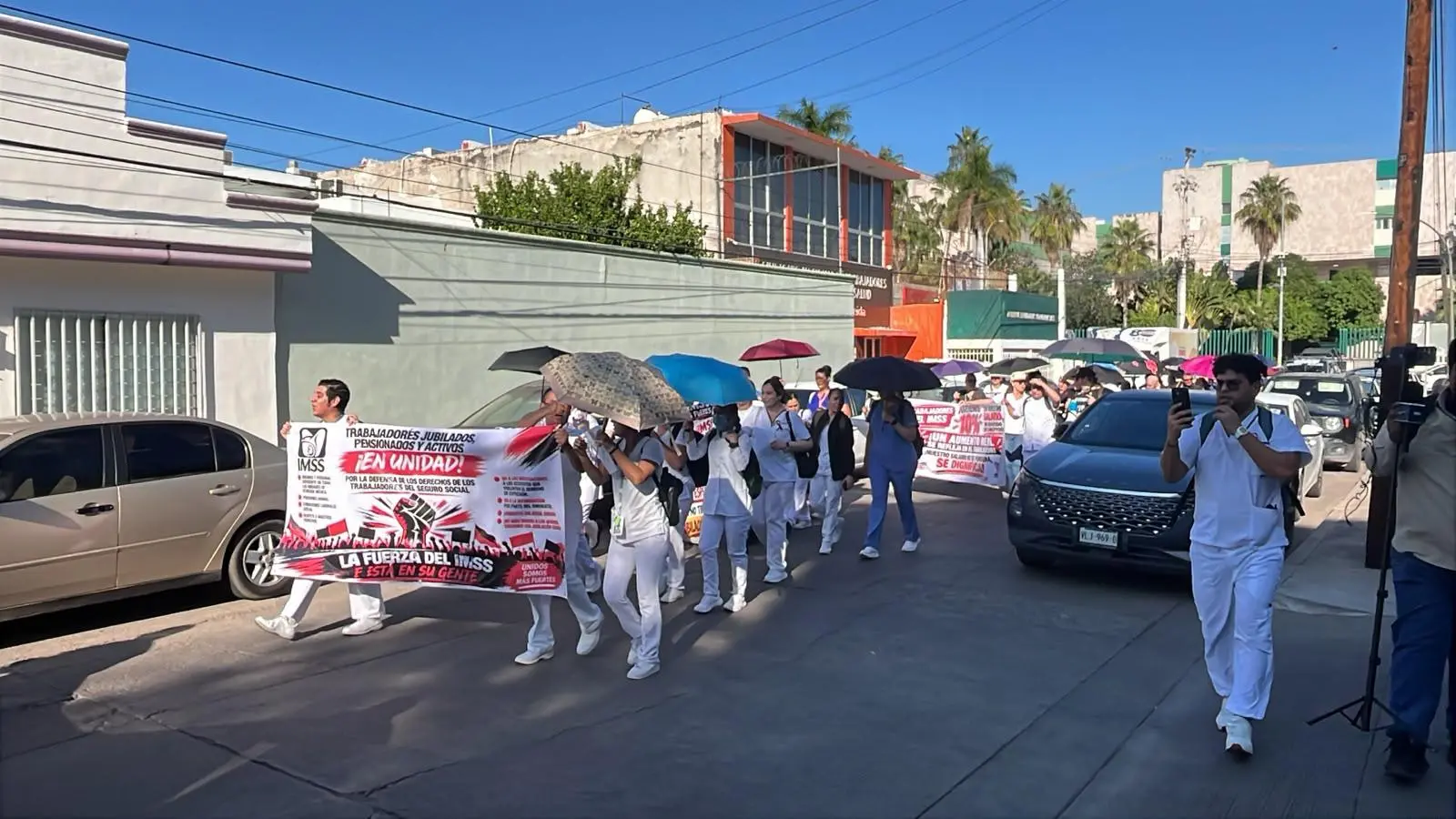 $!Personal del IMSS en Sinaloa exige aumento salarial e insumos