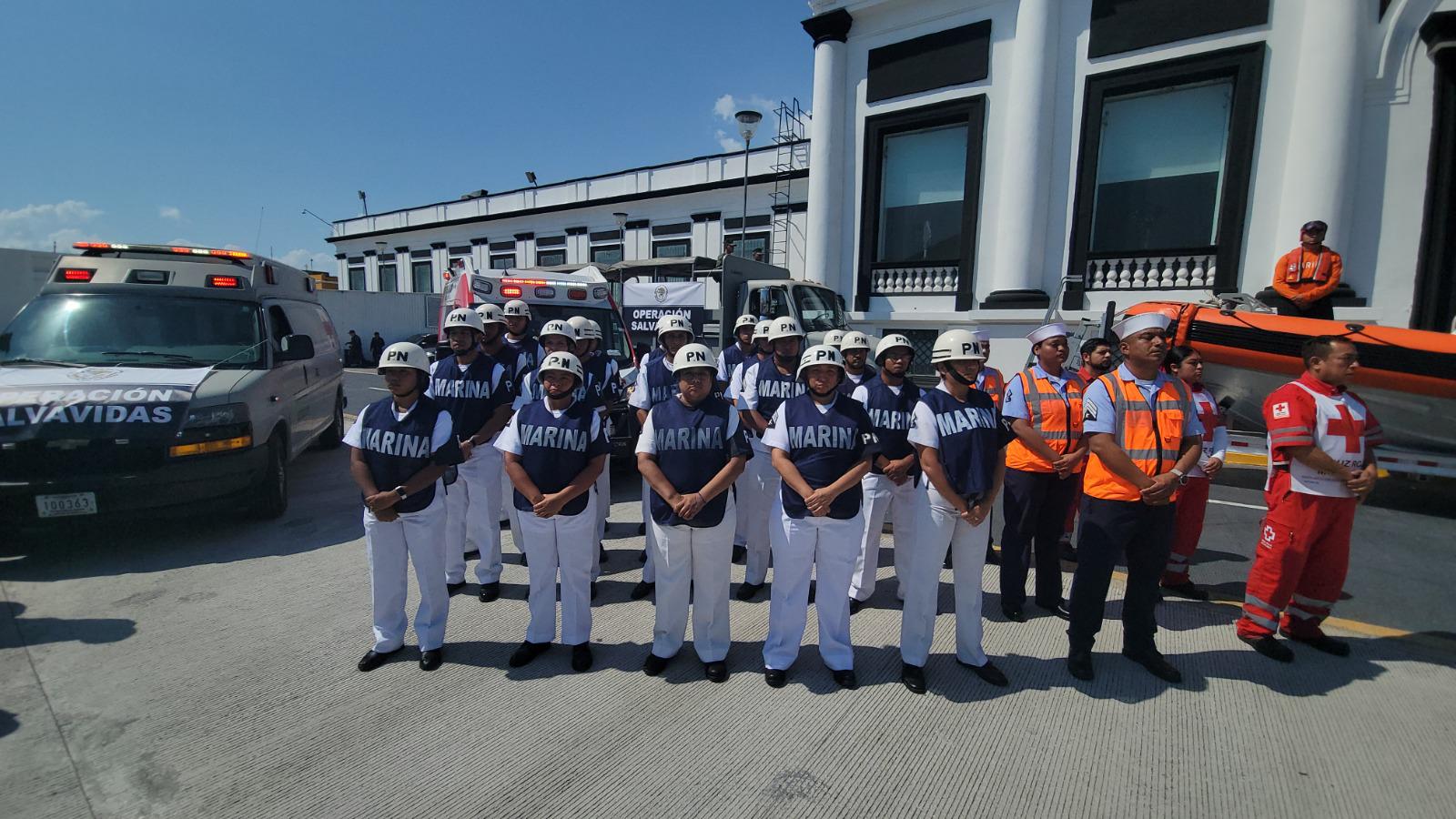 $!Marina activa Operación Salvavidas Semana Santa 2026 en destinos de México