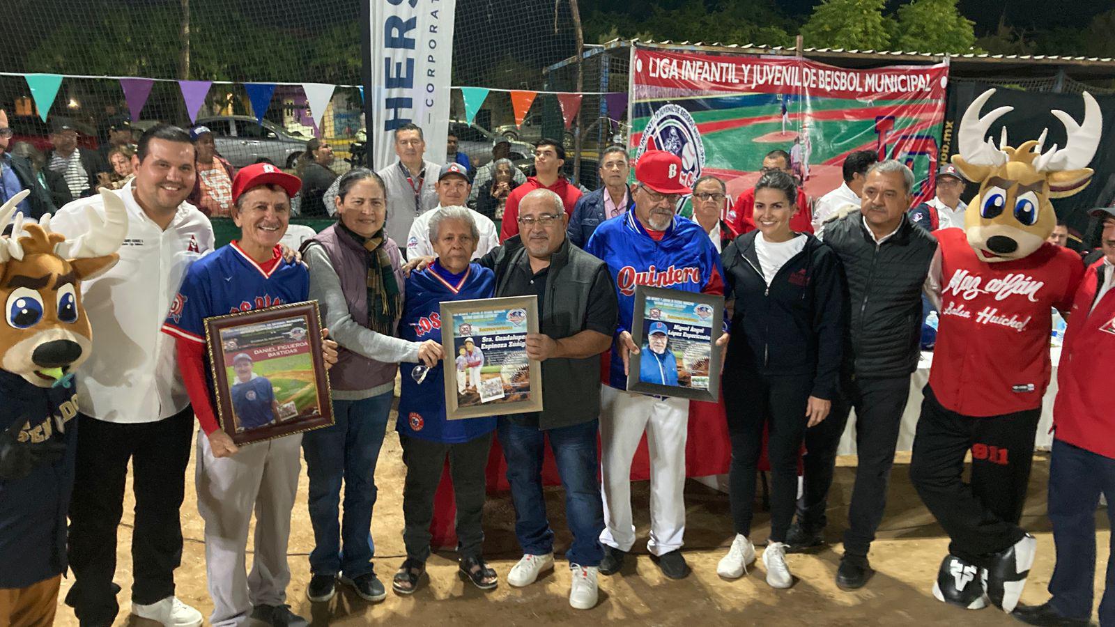 $!Homenajean a Marco Verde en apertura de Liga Quintero Castañeda