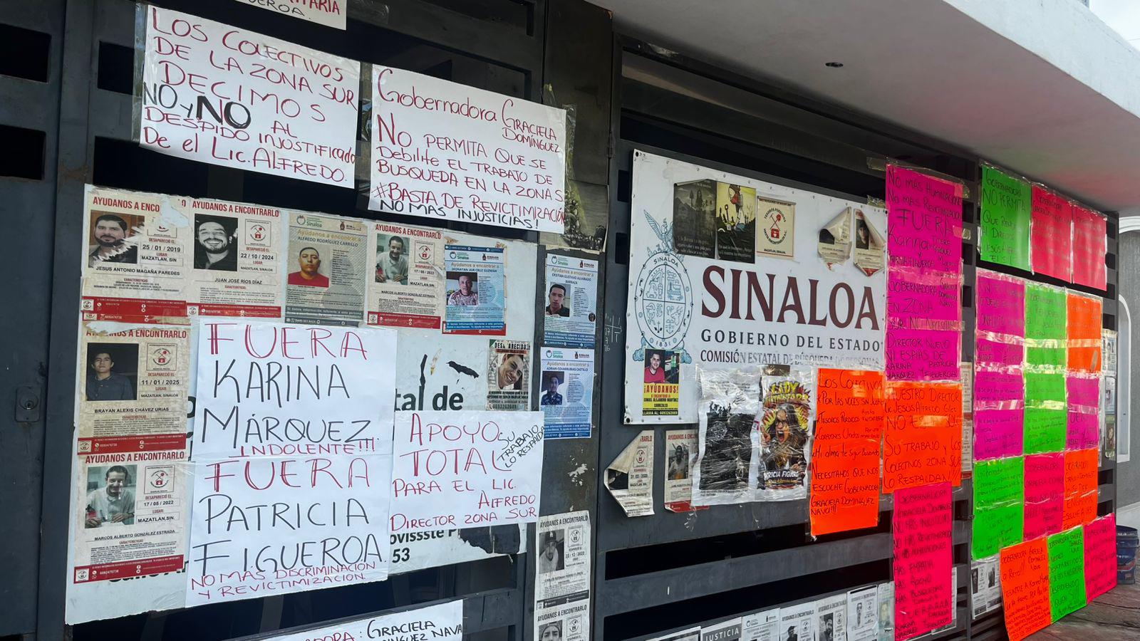 $!Toman integrantes de colectivos Comisión Estatal de Búsqueda en zona sur de Sinaloa