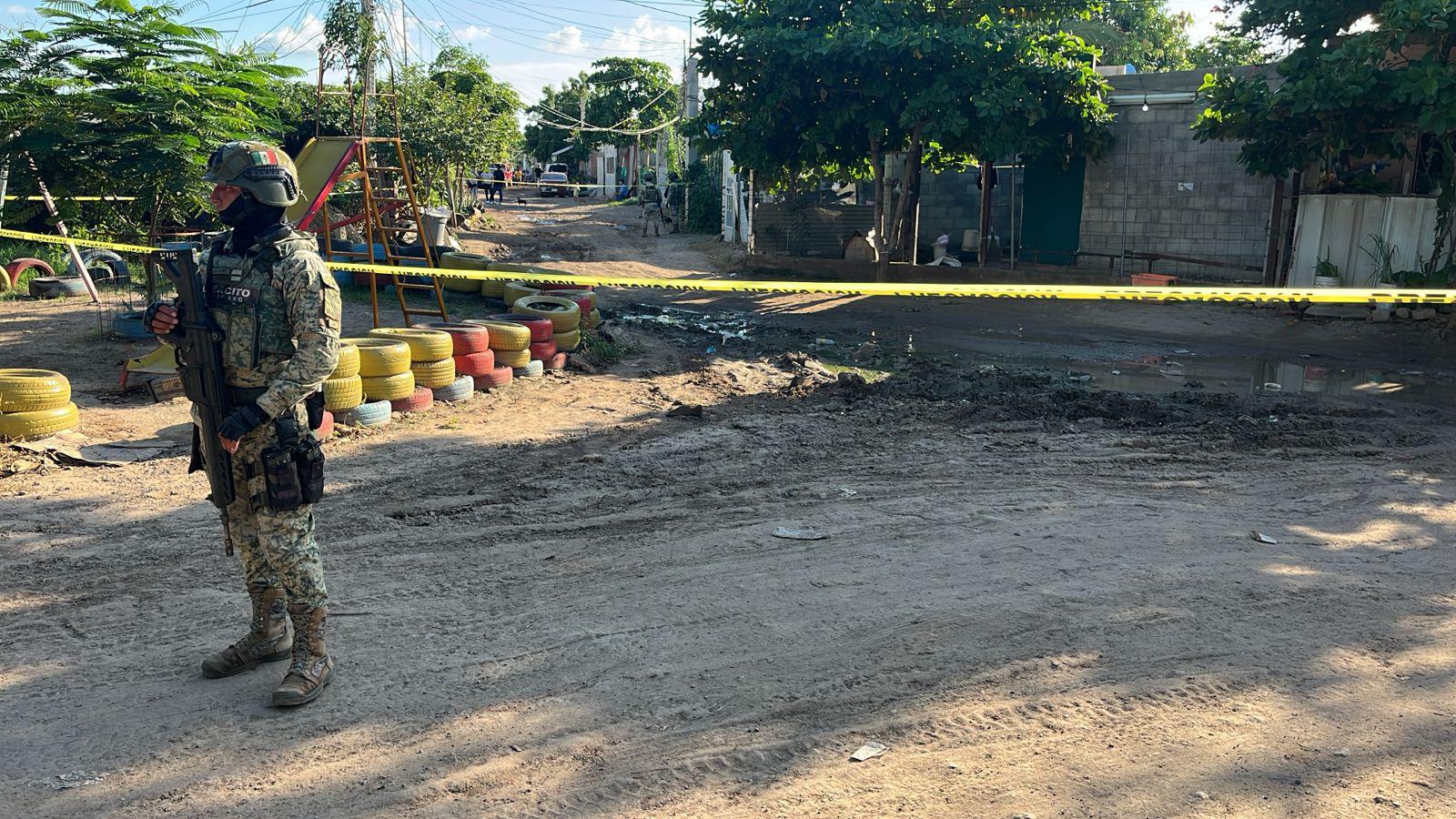 $!Asesinan a joven de 18 años en la colonia 8 de Febrero, en Culiacán