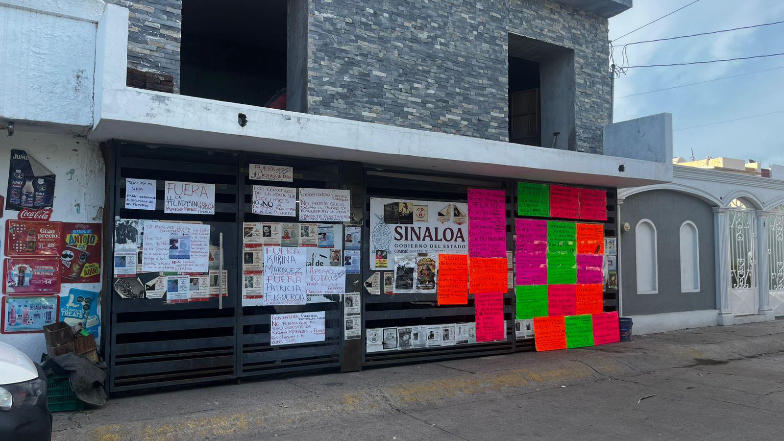 $!Toman integrantes de colectivos Comisión Estatal de Búsqueda en zona sur de Sinaloa