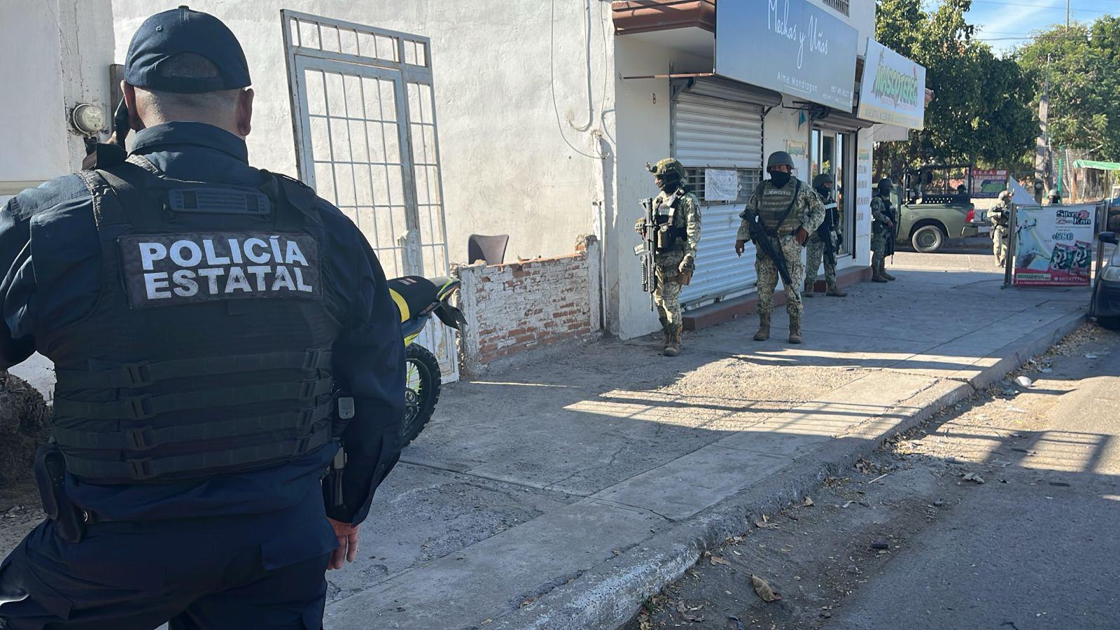 $!Balean un taller de motocicletas por la avenida Patria, en Culiacán