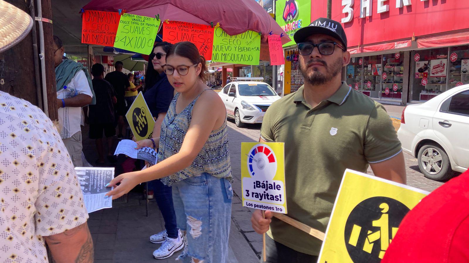 $!Es hoy el peatón el actor más vulnerable en la vía pública: Tránsito Municipal