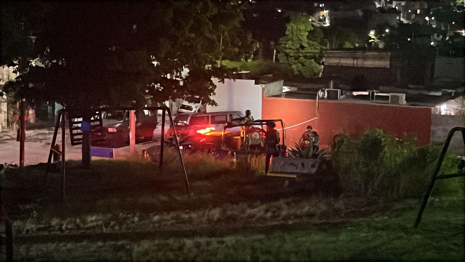 $!Intento de robo termina en asesinato a balazos en el sector San Isidro, en Culiacán