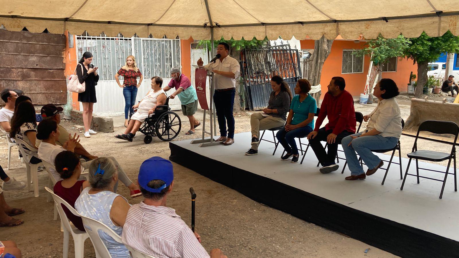 $!Arranca pavimentación de calle Andrés Soler en la colonia Olímpica