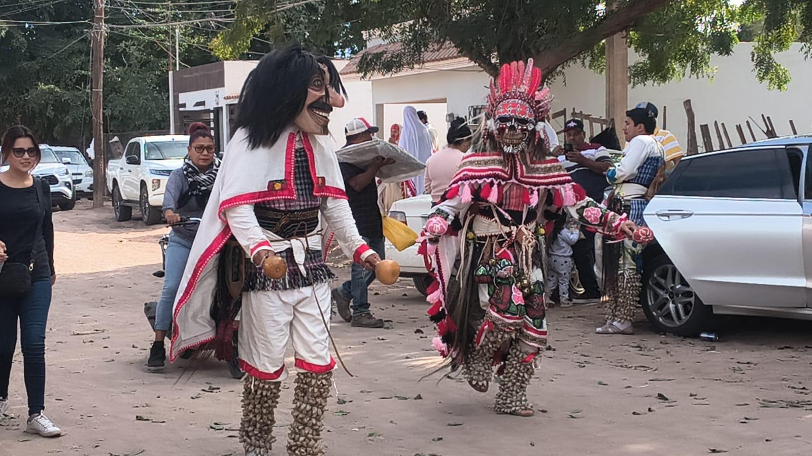 $!Celebran el primer ‘conti’ yoreme de la Cuaresma 2026 en San Miguel Zapotitlán