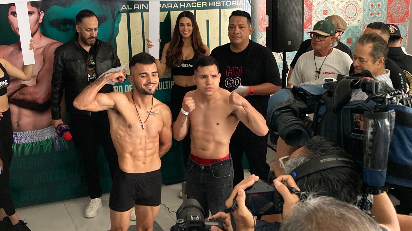 $!Marco Verde y pugilistas locales cumplen con la romana