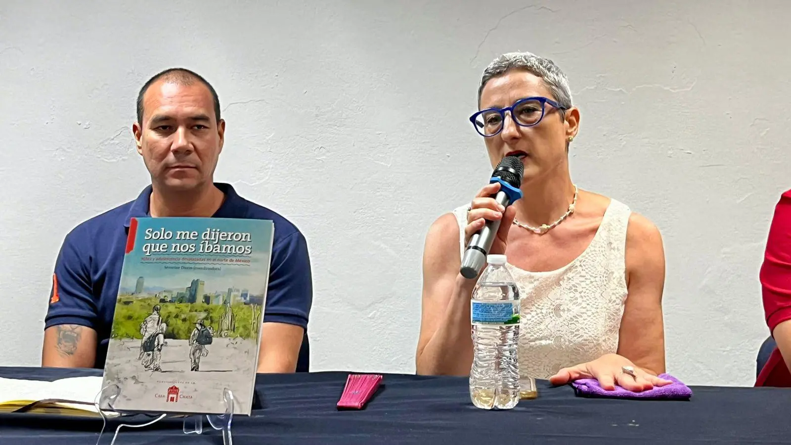 $!Presentan libro ‘Solo nos dijeron que nos íbamos’, en Mazatlán