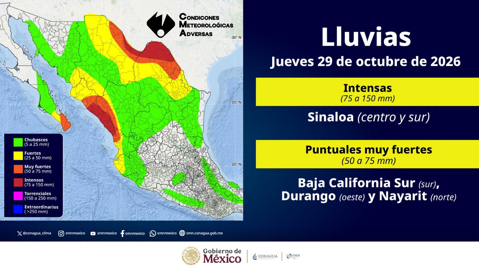 $!Se localiza tormenta tropical Vance frente a las costas de Nayarit y Sinaloa