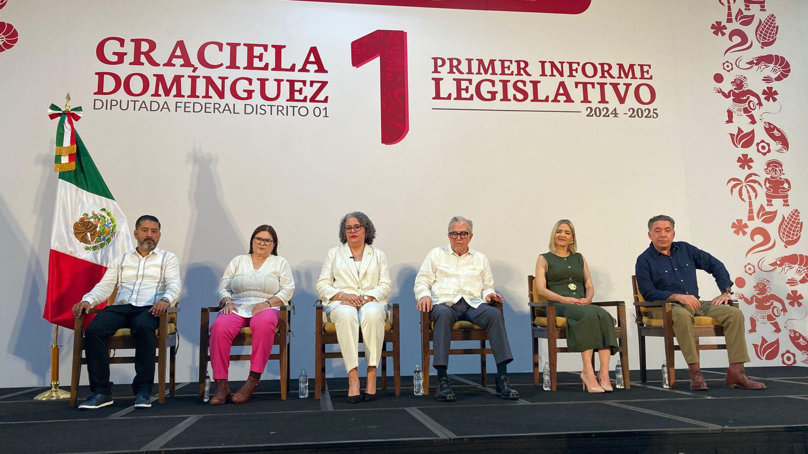 $!Somos mucho pueblo y mucho gobierno en Sinaloa: Graciela Domínguez