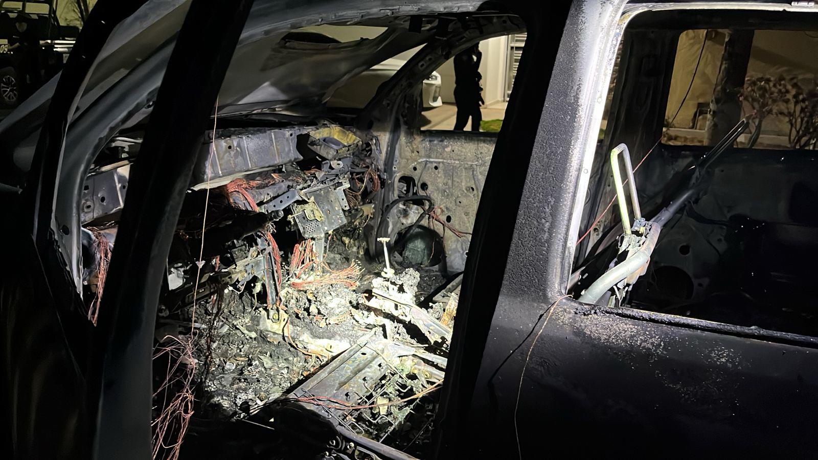 $!Descartan acto vandálico en incendio de patrulla en La Campiña: fue una falla eléctrica