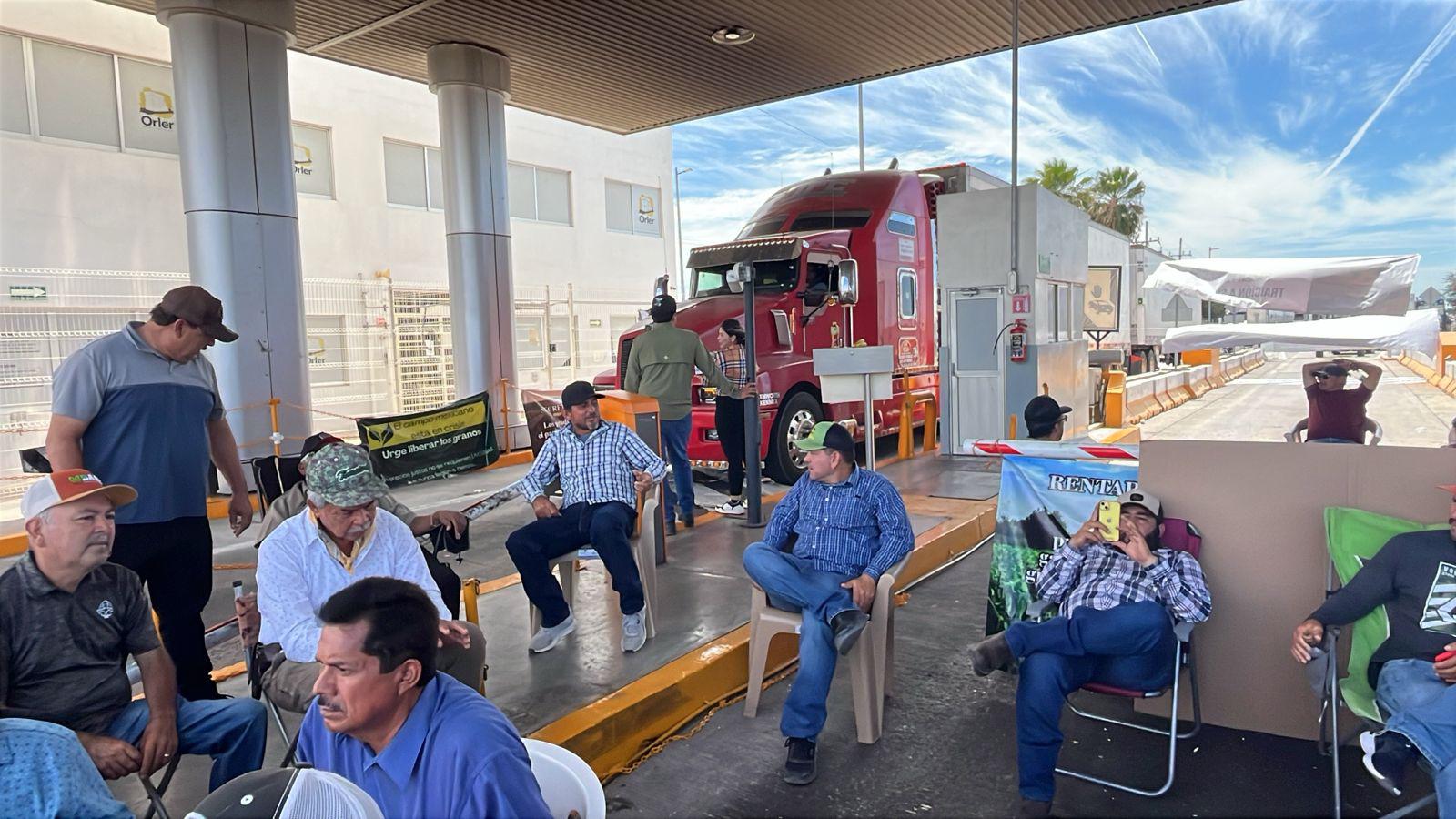 $!Esta es la situación de las manifestaciones de agricultores en Sinaloa durante el tercer día de movilización