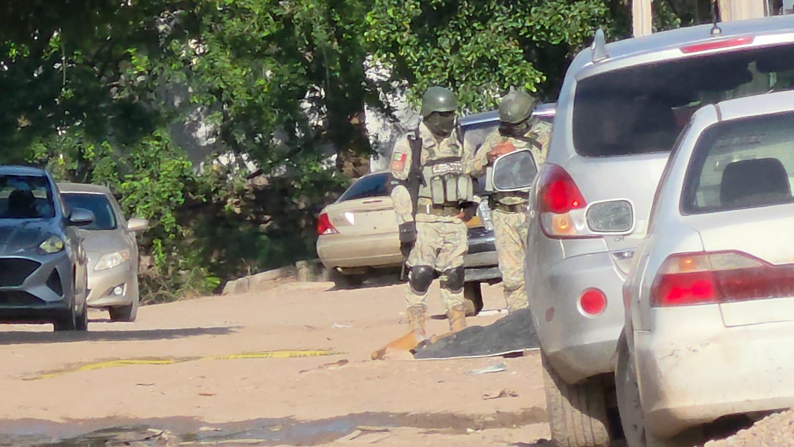 $!Ataque armado deja a un hombre herido en la Constitución Croc, en Culiacán