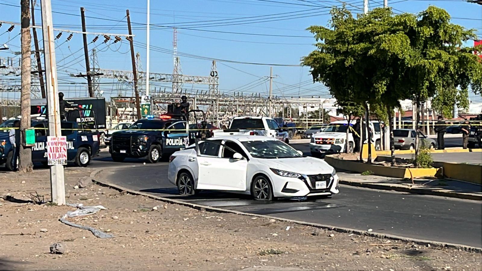 $!Agresión a personal de la Fiscalía deja un agente muerto y otro herido al sur de Culiacán