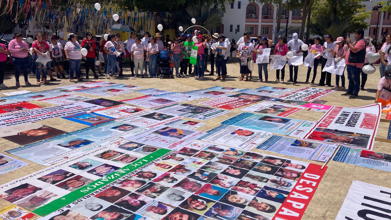 $!‘10 de mayo no es de fiesta, es de lucha y de ‘protesta’, el clamor de las madres rastreadoras de Mazatlán