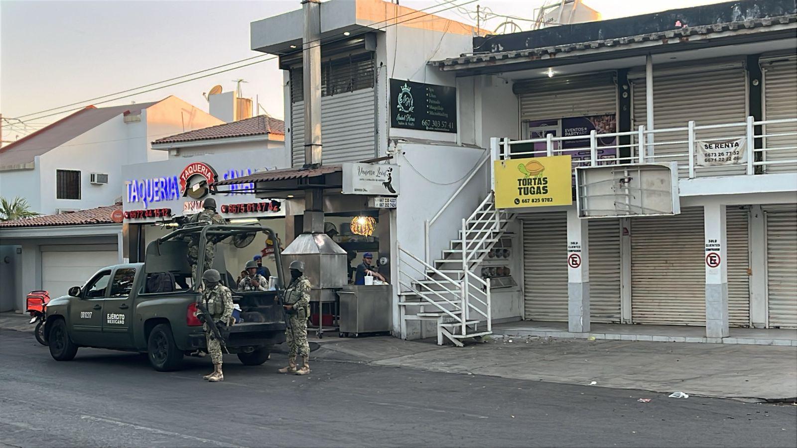 $!Ataque armado contra local comercial en Las Quintas; sólo se reportan daños materiales