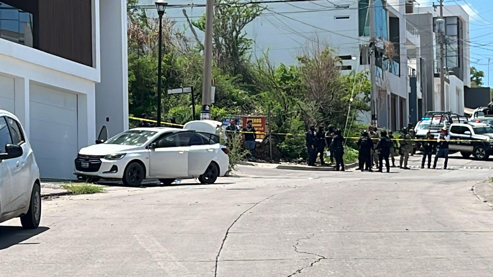 $!Ataque a balazos en colonia Montebello de Culiacán deja un muerto y un herido