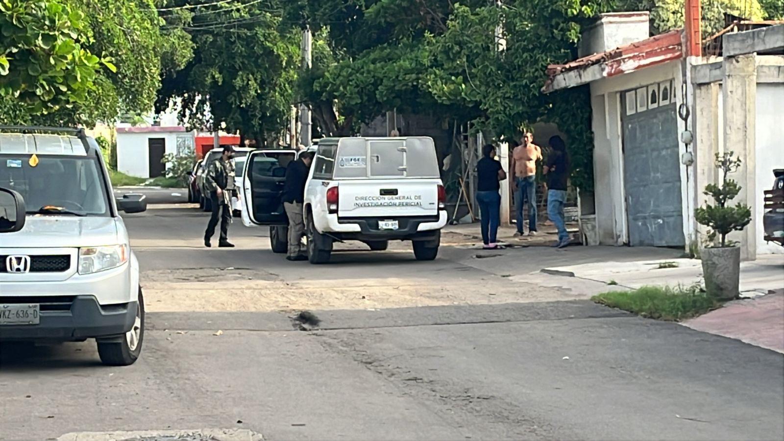 $!Hombre es asesinado a balazos frente a su domicilio en el sector Los Ángeles de Culiacán