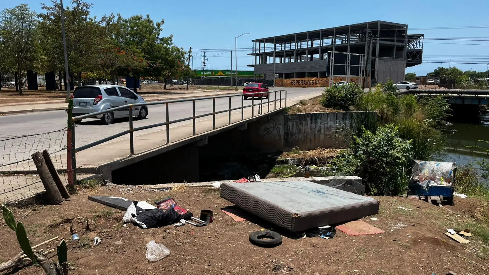 $!Entre basura, contaminación e invasión, se encuentra actualmente el arroyo Jabalines