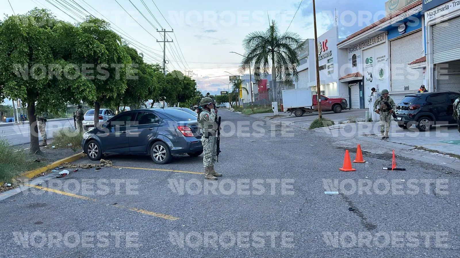 $!Ataque a balazos deja un herido y operativo en residencial de Rincón del Valle, en Culiacán