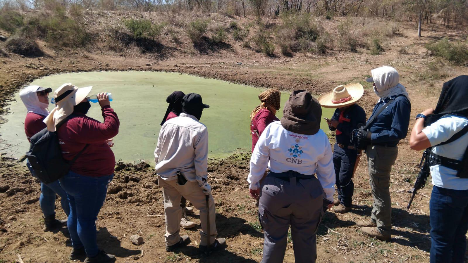 $!Colectivos y la Comisión Nacional de Búsqueda realizan jornada de prospección en El Verde, Concordia