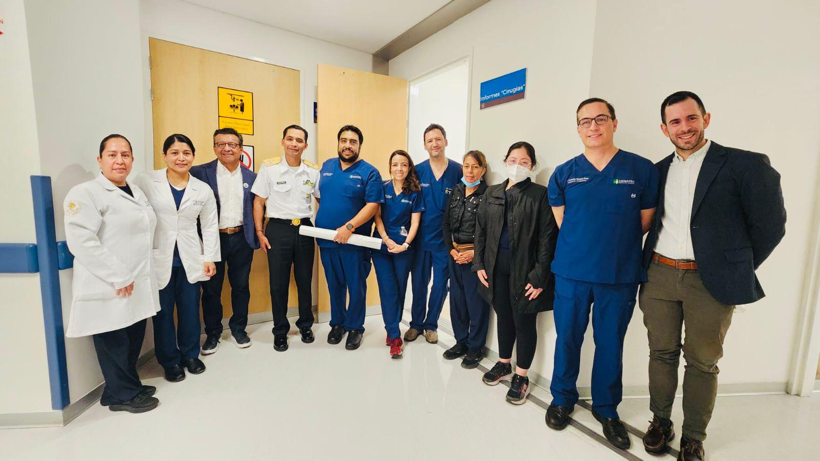 $!Realizan en México primer trasplante hepático pediátrico con donante vivo asistido por robot