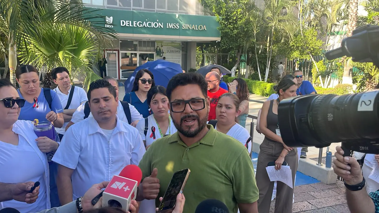 $!Rechazan trabajadores del IMSS aumento salarial de 2.9% y exigen mejoras laborales
