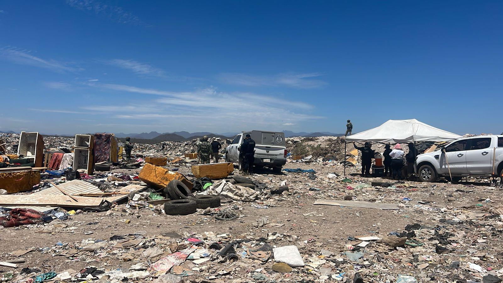 $!Hallan a dos hombres asesinados dentro del Basurón Municipal de Culiacán
