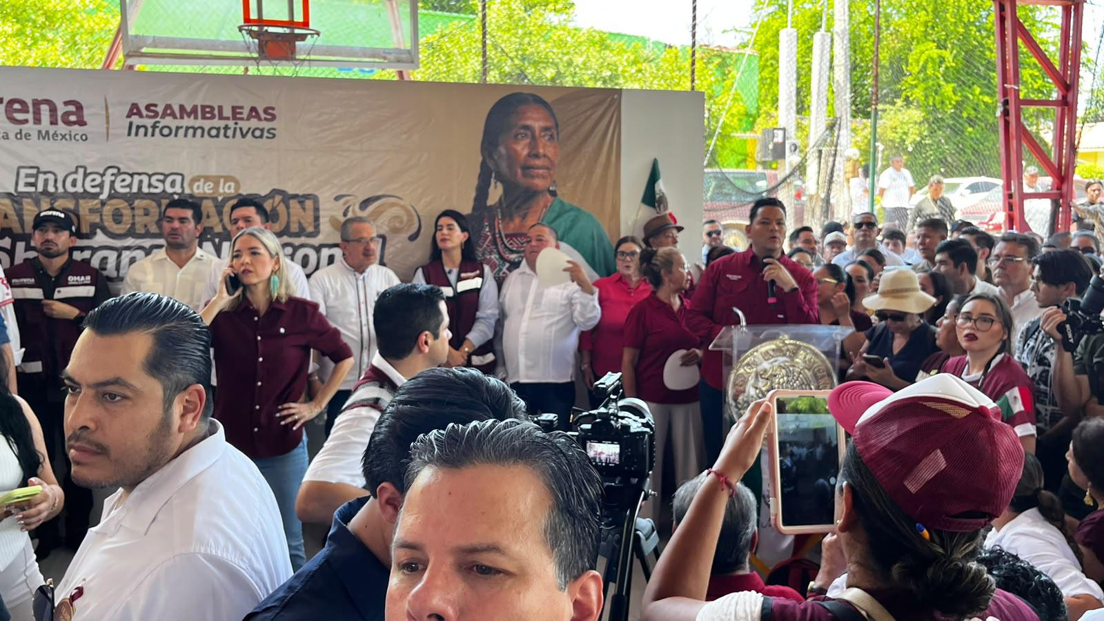 $!Pide Morena unidad y organización territorial durante asamblea en Mazatlán