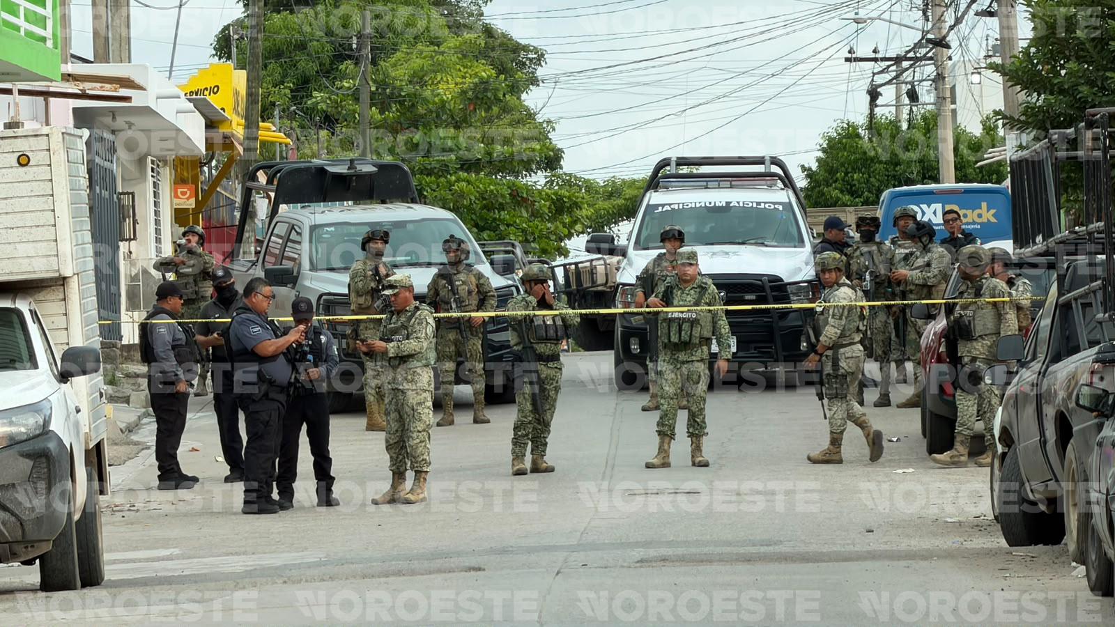 $!Asesinan a balazos a un hombre en la Colonia Ramón F. Iturbe, en Mazatlán