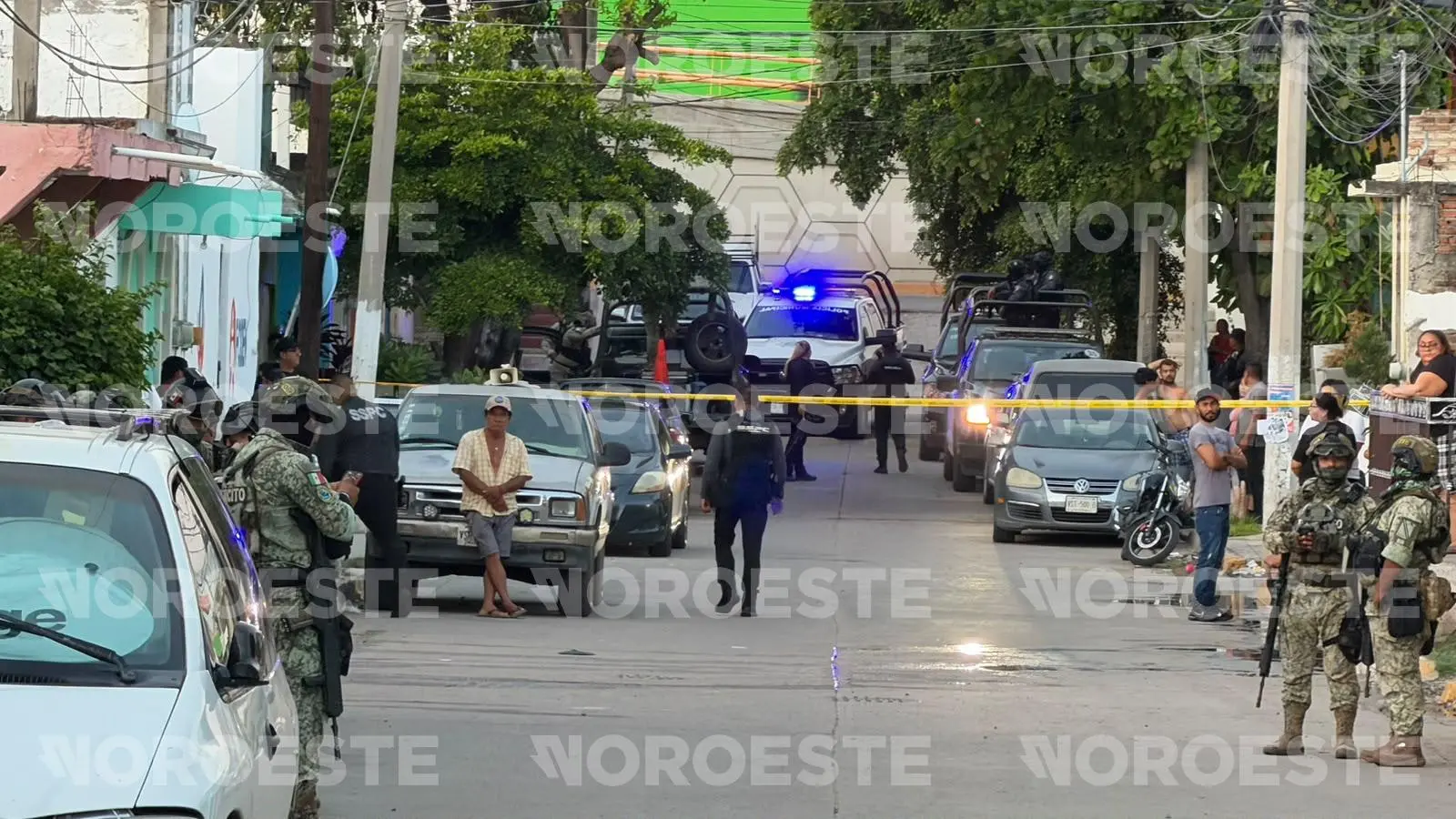 $!Matan a balazos a Jesús Manuel en la colonia Luis Echeverría, en Mazatlán